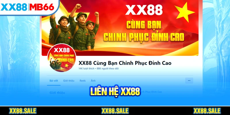 Facebook nhà cái có hơn 88.000 người theo dõi
